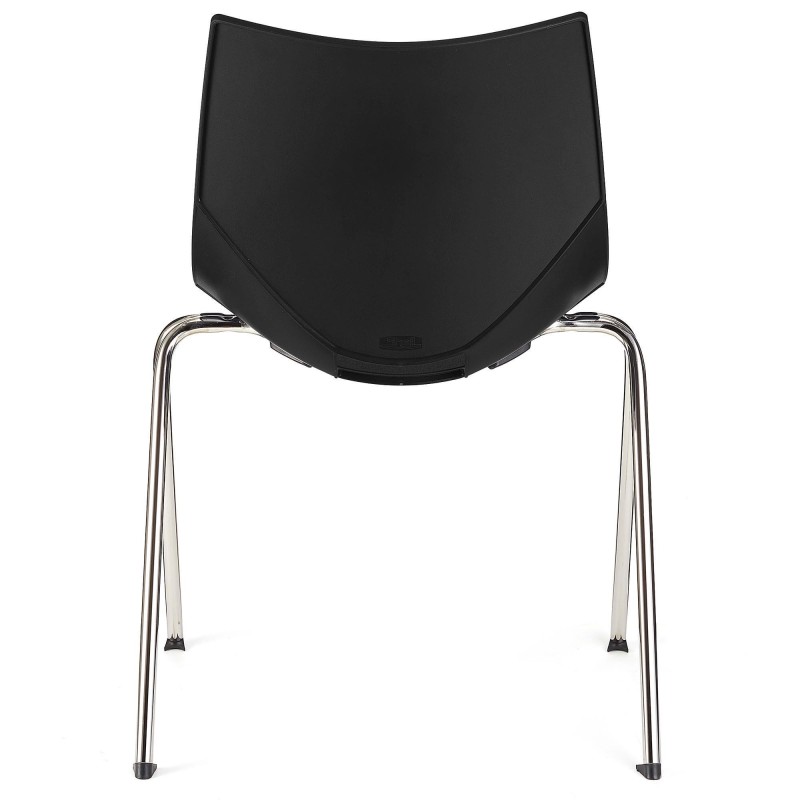 Silla de confidente AMIR en color negro