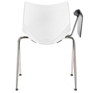 Silla de confidente AMIR CON PALA en color negro