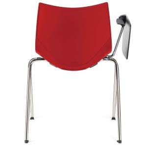 Silla de confidente AMIR CON PALA en color negro