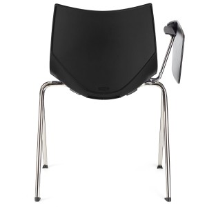 Silla de confidente AMIR CON PALA en color negro