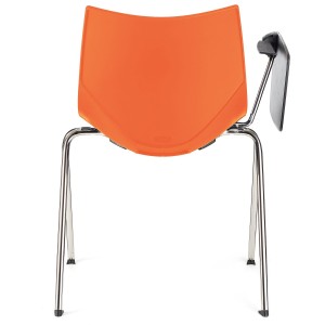 Silla de confidente AMIR CON PALA en color negro