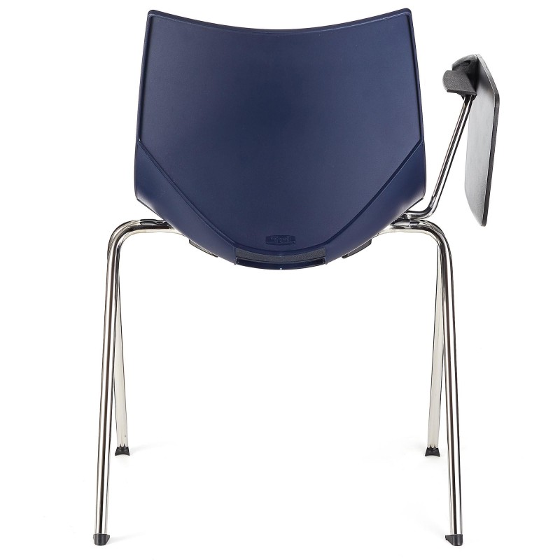 Silla de confidente AMIR CON PALA en color negro