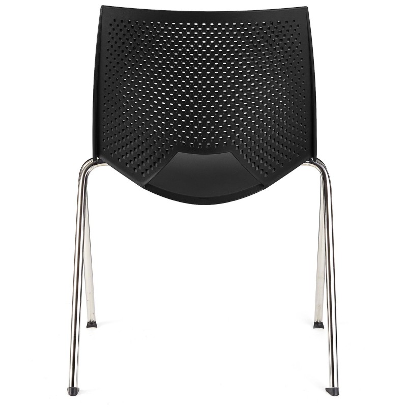 Silla de confidente ENZO en color negro