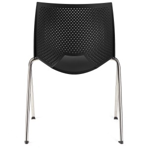 Silla de confidente ENZO en color negro