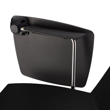 Silla de confidente ENZO CON PALA en color negro 2