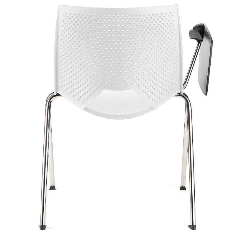 Silla de confidente ENZO CON PALA en color negro