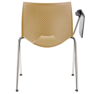 Silla de confidente ENZO CON PALA en color negro