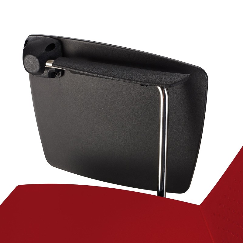 Silla de confidente ENZO CON PALA en color negro