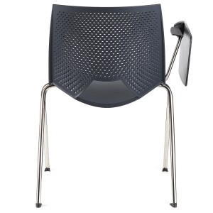 Silla de confidente ENZO CON PALA en color negro