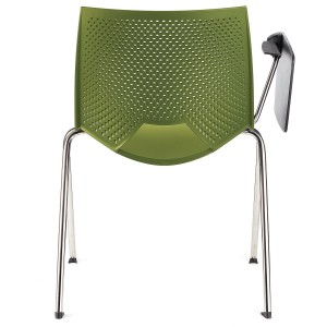 Silla de confidente ENZO CON PALA en color negro