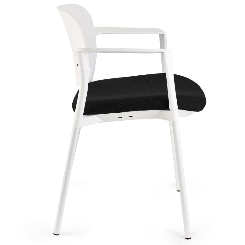 Silla de confidente ERIC en color negro