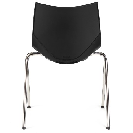 Lotes de 5 sillas de confidente AMIR en color negro 2