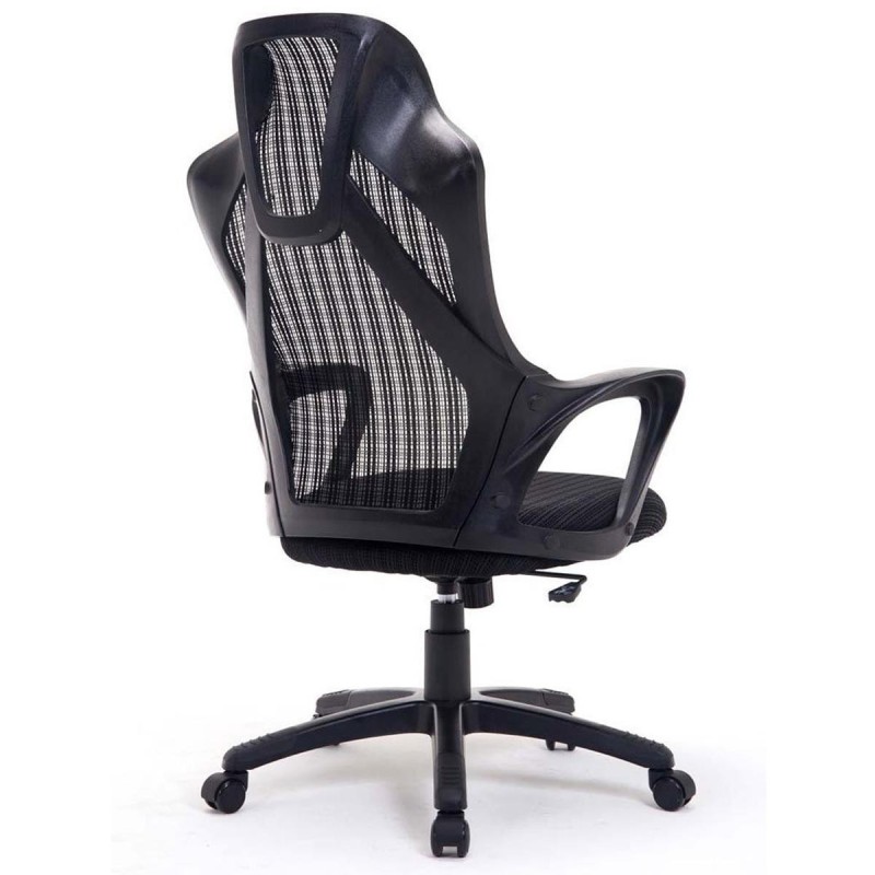 Silla de ordenador / gaming YUCATAN en color negro