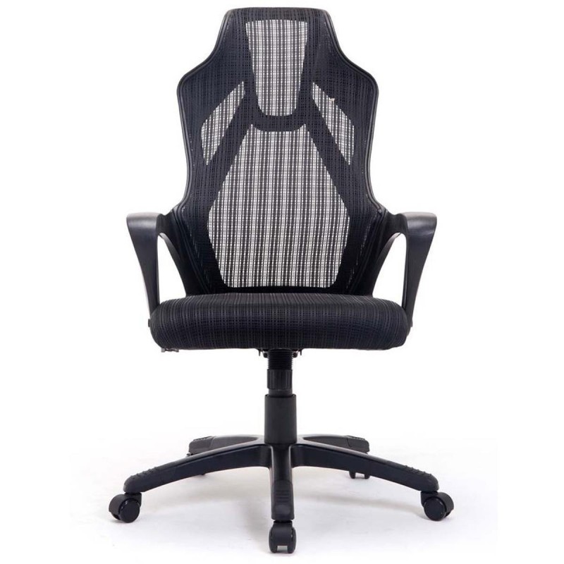 Silla de ordenador / gaming YUCATAN en color negro