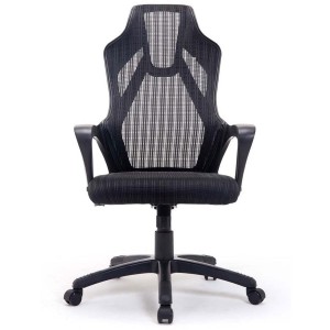 Silla de ordenador / gaming YUCATAN en color negro