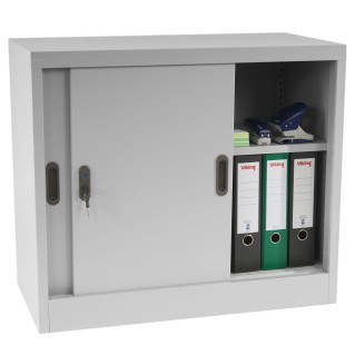 Armario archivador metálico GRYEN, 69x80x42 cm, gris