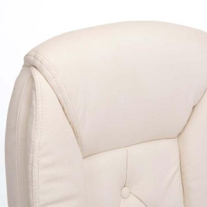 Sillón de oficina DIONE PRO, máxima resistencia y gran confort con grueso acolchado, en piel negro