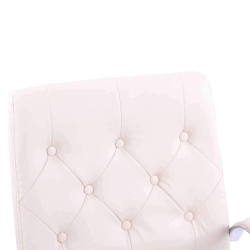 Silla de oficina NESI en piel color negro