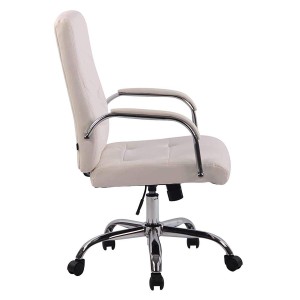 Silla de oficina NESI en piel color negro