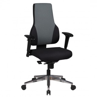 Silla ergonómica ULISES , 100% ajustable, en negro