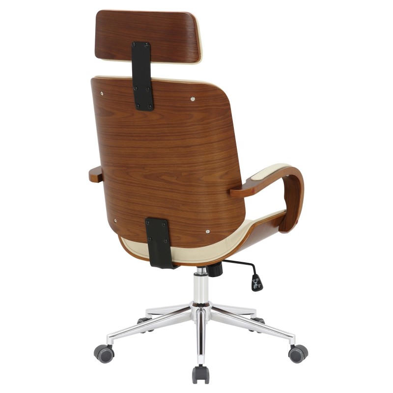 Silla de oficina JUTTA en color negro