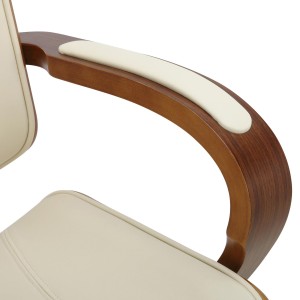 Silla de oficina JUTTA en color negro