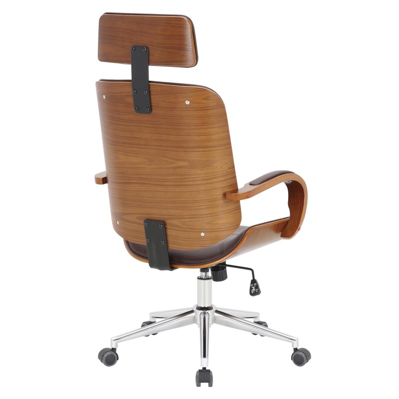 Silla de oficina JUTTA en color negro