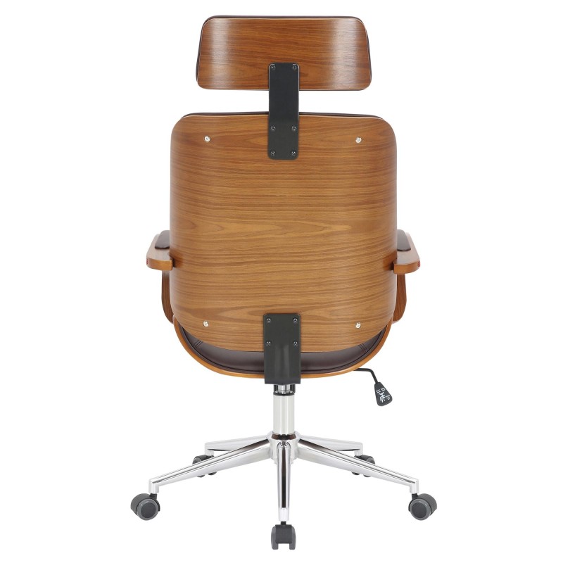 Silla de oficina JUTTA en color negro