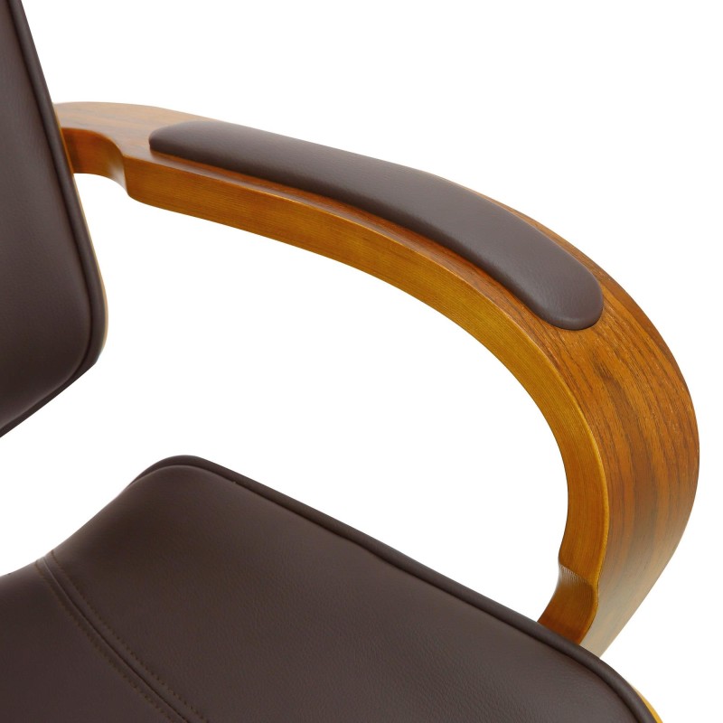 Silla de oficina JUTTA en color negro