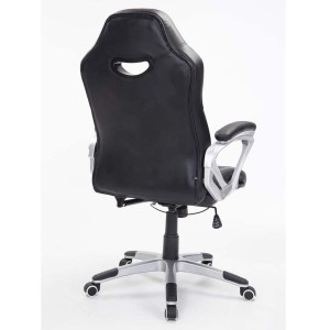 Silla Gaming ENAO, diseño deportivo en negro