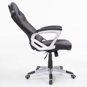 Silla Gaming ENAO, diseño deportivo en negro