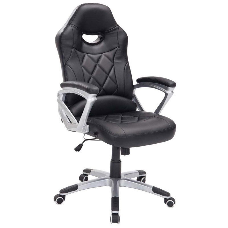 Silla Gaming ENAO, diseño deportivo en negro