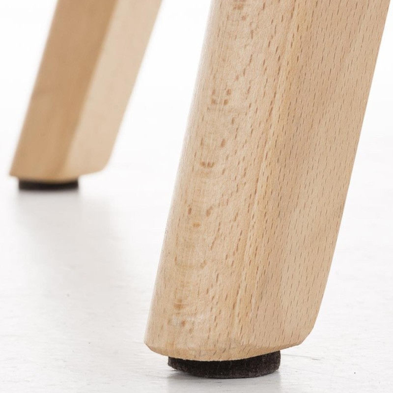 Silla de Diseño / Confidente BOSFORO, exclusivo diseño con patas claras en tela color negro