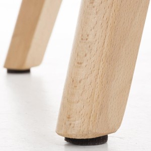 Silla de Diseño / Confidente BOSFORO, exclusivo diseño con patas claras en tela color negro