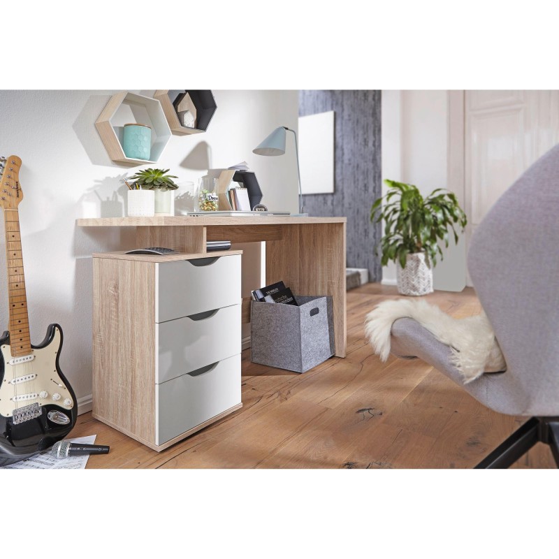 Mesa de Ordenador NATALI, en madera, 120x53x76 cm