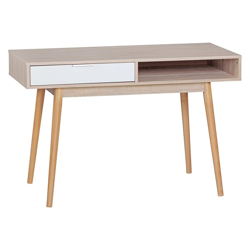 Mesa de Ordenador BERRY, superficie en madera, 90x45x78 cm