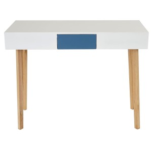 Mesa de Ordenador CONEL, superficie en madera, 120x55x82 cm