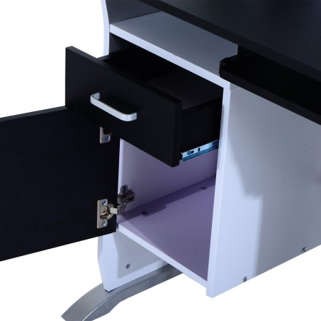 Mesa de ordenador SIAM en madera color negro 2