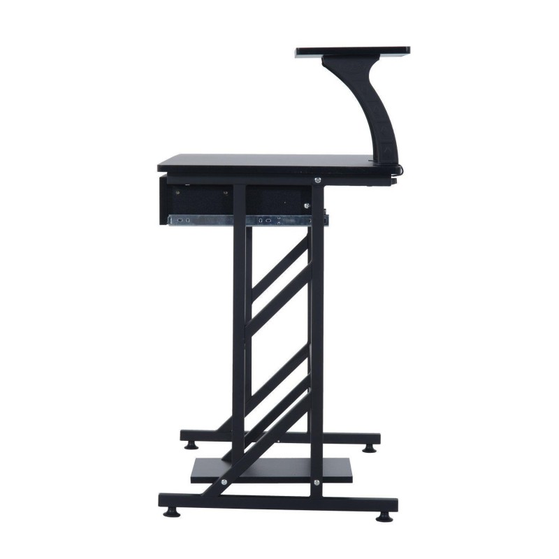 Mesa de ordenador ARNOLD en madera color negro