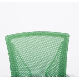 Silla de oficina CUBA con Soporte Dorsal y Asiento Acolchado, en Negro