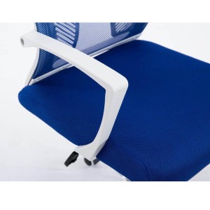 Silla de oficina CUBA con Soporte Dorsal y Asiento Acolchado, en Negro