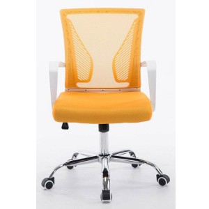 Silla de oficina CUBA con Soporte Dorsal y Asiento Acolchado, en Negro