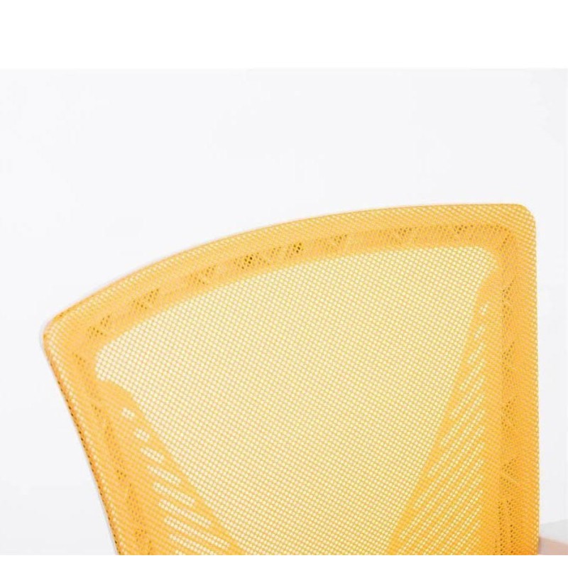 Silla de oficina CUBA con Soporte Dorsal y Asiento Acolchado, en Negro