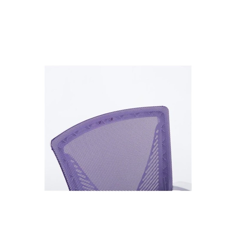 Silla de oficina CUBA WHITE con Soporte Dorsal y Asiento Acolchado, en Negro