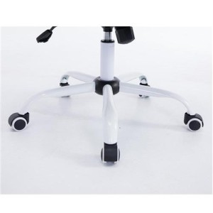 Silla de oficina CUBA WHITE con Soporte Dorsal y Asiento Acolchado, en Negro