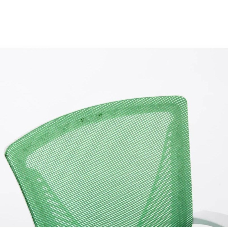 Silla de oficina CUBA WHITE con Soporte Dorsal y Asiento Acolchado, en Negro