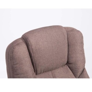 Sillón de oficina KANSAS TELA, Gran calidad, resistente hasta 150kg!!, en color Negro