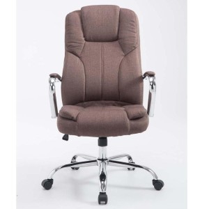 Sillón de oficina KANSAS TELA, Gran calidad, resistente hasta 150kg!!, en color Negro