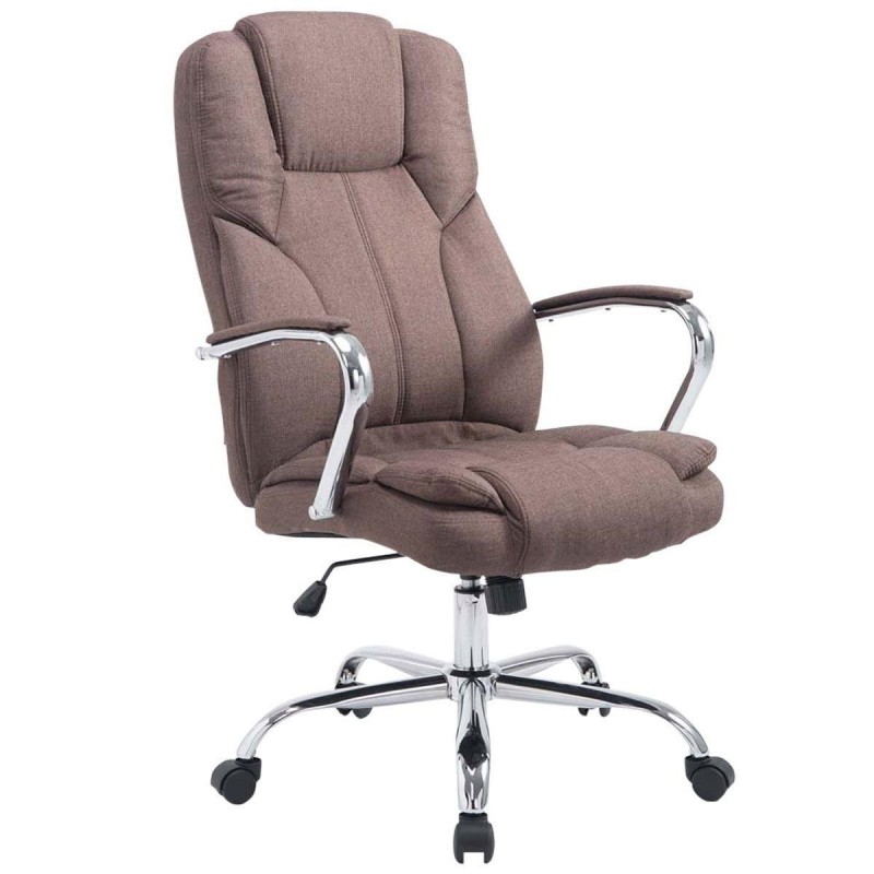 Sillón de oficina KANSAS TELA, Gran calidad, resistente hasta 150kg!!, en color Negro