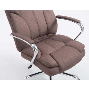 Sillón de oficina KANSAS TELA, Gran calidad, resistente hasta 150kg!!, en color Negro